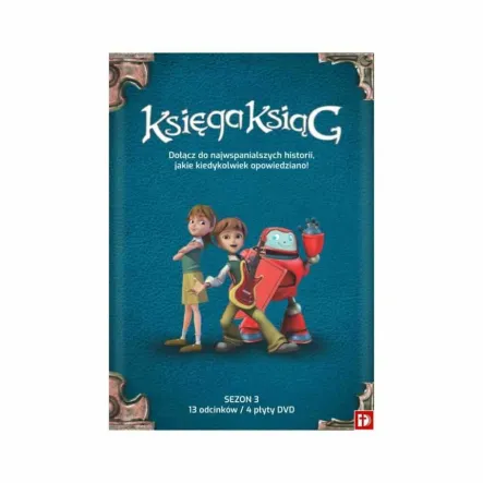 Film animowany: Księga Ksiąg Sezon 3 (Odcinki 27 - 39) BOX 4 Płyty DVD