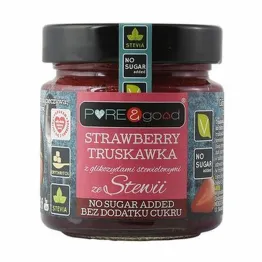Truskawka ze Stewią Bez Dodatku Cukru 200 g - Pure and Good