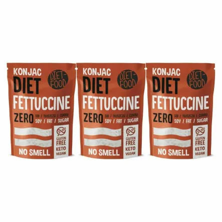 3 x Makaron Konjac Fettuccine 200 g - Diet Food