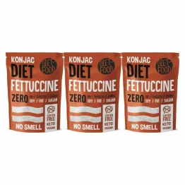 3 x Makaron Konjac Fettuccine 200 g - Diet Food