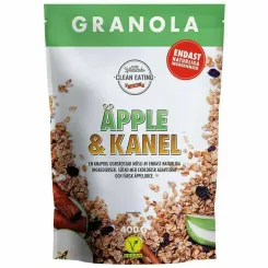 Granola Jabłko & Cynamon Bez Dodatku Cukru 400 g - CLEAN EATING