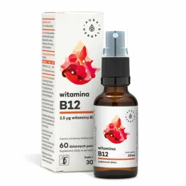 Witamina B12 Forte w Aerozolu 30 ml - Aura Herbals