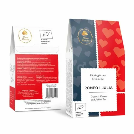 Herbatka Romeo i Julia Eko 40 g (2 x 20 g) - Dary Natury