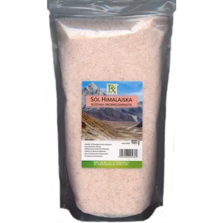 Sól Himalajska Różowa Drobna 900 g - Radix-Bis 