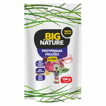Zapas Przyprawa Miłości 134 g - Big Nature - Przecena Krótka Data Minimalnej Trwałości