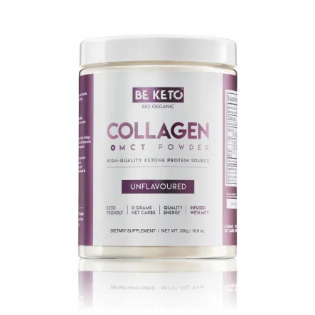 Keto Kolagen+ MCT Bezsmakowy 300 g - Beketo