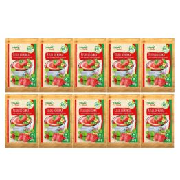 10 x Bio Kisiel do Kubka Smak Truskawkowy z Kawałkami Truskawek 30 g - Vitally Food
