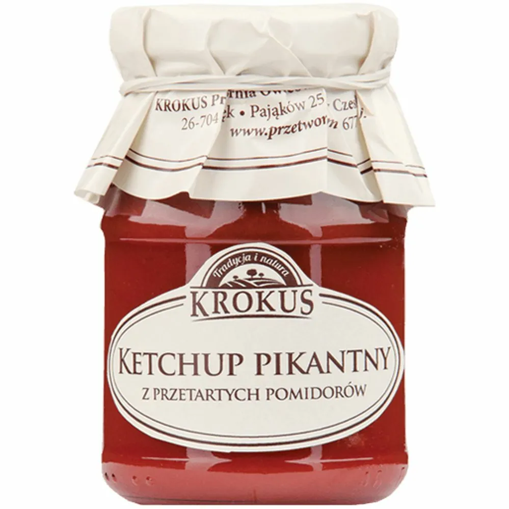 Ketchup Pikantny 180 g - Krokus