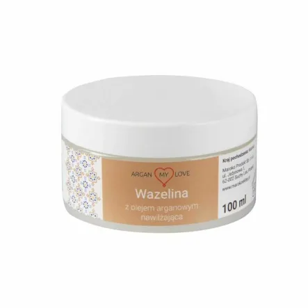 Wazelina Kosmetyczna z Olejem Arganowym 100 ml - Argan My Love