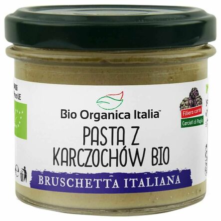 Pasta z Karczochów Bio 100 g - Bio Organica Italia
