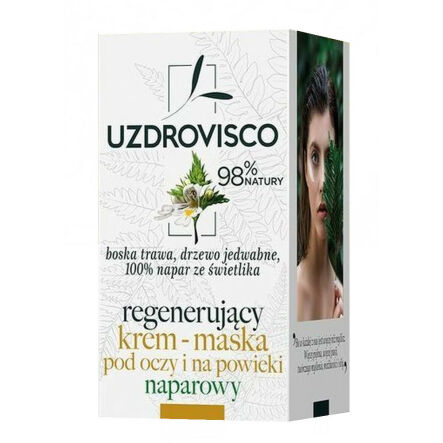 Krem - Maska Pod Oczy i Na Powieki Regenerujący Naparowy 25 ml - Uzdrovisco
