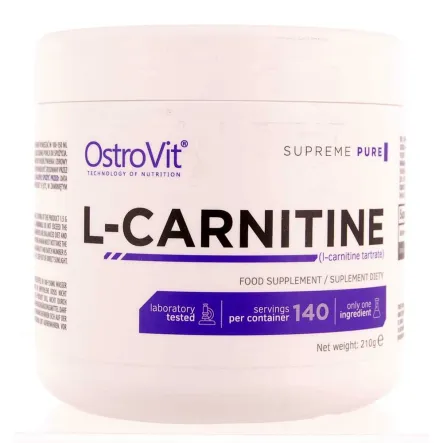  L-Carnitine 210 g Pure L-Karnityna  OstroVit