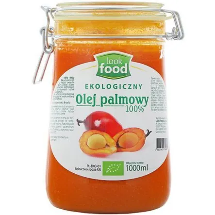 Olej Palmowy Bio 1000 ml Look Food 