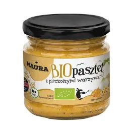 Pasztet z Pieczonymi Warzywami Bio 190 g - Naura