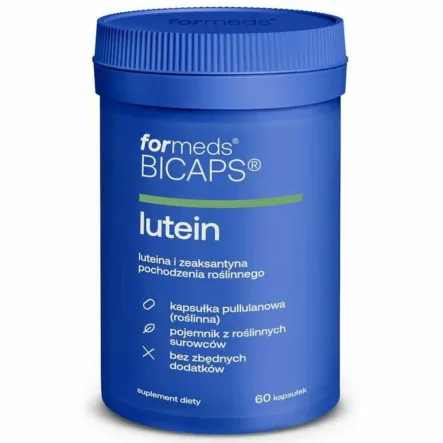 Bicaps LUTEIN 60 Kapsułek - Formeds