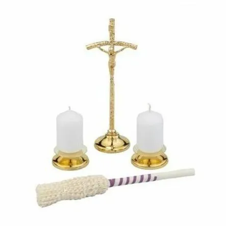 Zestaw, Komplet Kolędowy Papieski Mały Złoty