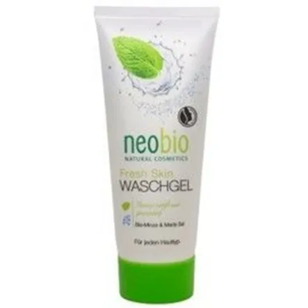 Żel Do Mycia Twarzy z Miętą i Solą Morską Eko 100 ml - Neobio
