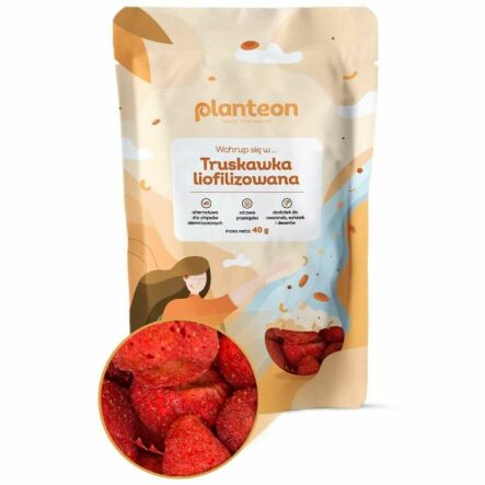 Truskawka Liofilizowana 40 g - Planteon (data: 23.01.2025)
