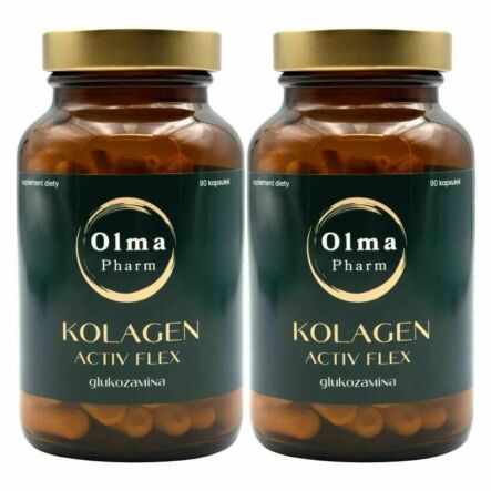 2 x KOLAGEN ACTIV FLEX Glukozamina 90 Kapsułek - Olma Pharm