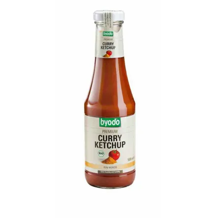 PRODUKT WYCOFANY Z OFERTY Ketchup Curry Bio 500 ml Byodo - Wyprzedaż