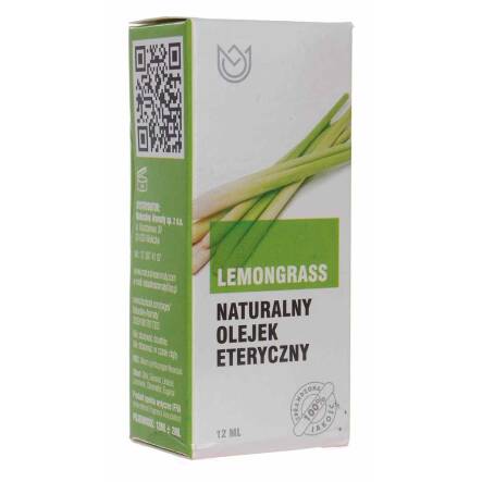 Naturalny Olejek Eteryczny Lemongrass 12 ml - Naturalne Aromaty