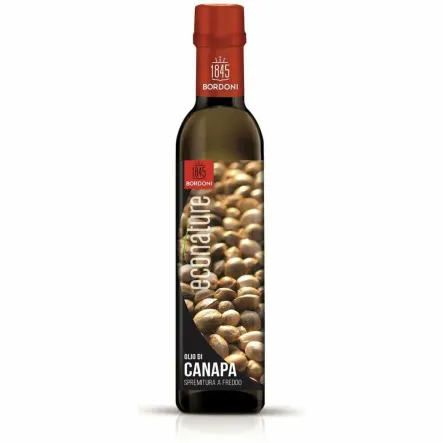 Olej Konopny Tłoczony Na Zimno Bio 250 ml - Econature