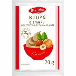 Budyń o Smaku Orzechowo - Czekoladowym z Erytrytolem 70 g - Wodzisław
