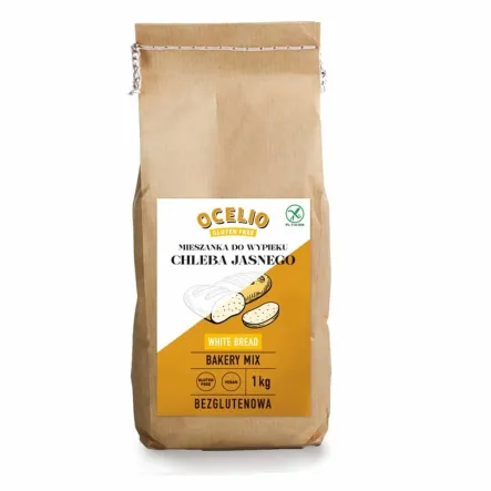 Mieszanka do Wypieku Chleba Jasnego Bezglutenowa 1 kg - Ocelio