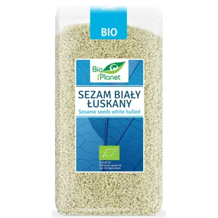 Sezam Biały Łuskany Bio 500 g - Bio Planet