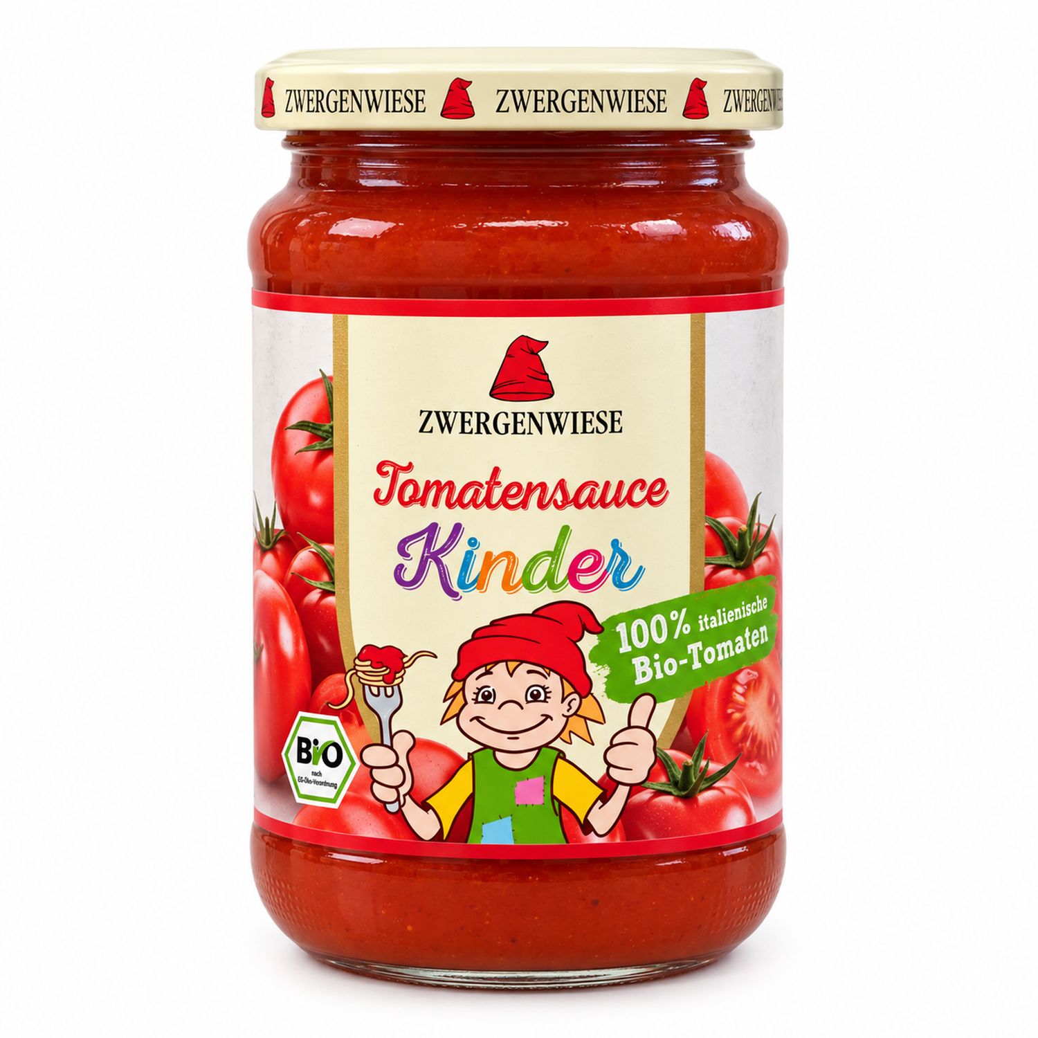 Sos Pomidorowy Dla Dzieci Bio 340 ml - Zwergenwiese