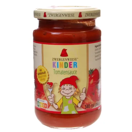 Sos Pomidorowy Dla Dzieci Bio 350 g - Zwergenwiese
