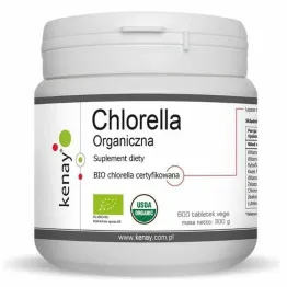 Chlorella BIO 600 Tabletek - Kenay