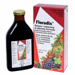 Floradix Żelazo i Witaminy 500 ml - Salus Haus