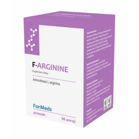 F-ARGININE 63 g 90 porcji Formeds - Wyprzedaż