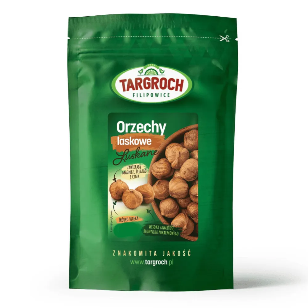 Orzechy Laskowe Łuszczone 1 kg - Targroch 