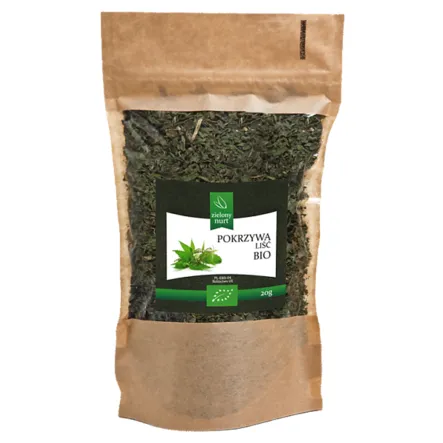 Pokrzywa Liść Bio 20 g Zielony Nurt 