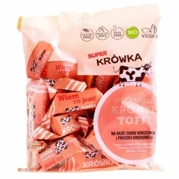 Krówki Bezmleczne o Smaku Toffi Bio 150 g - Super Krówka