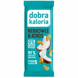 Baton Nerkowce i Kokos 35 g - Dobra Kaloria