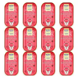 12 x Sardynki Portugalskie w Sosie Pomidorowym 120 g (78 g) - Bon Appetit