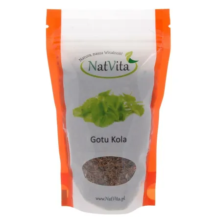 Gotu Kola Pocięta 50 G - Natvita - Wąkrota Azjatycka