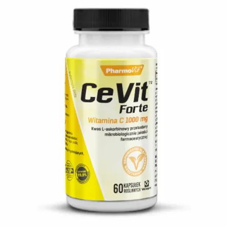 CeVit Forte Witamina C 60 Kapsułek Vege Pharmovit ( Ascorbic Acid )
