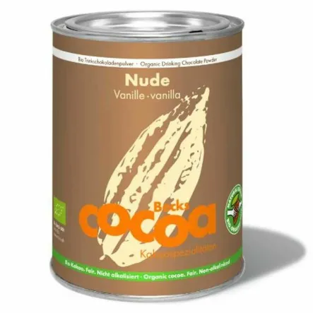 Czekolada do Picia Waniliowa Bezglutenowa Fair Trade Bio 250 g - Becks Cocoa