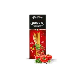Paluszki Grissini z Pomidorami i Bazylią 125 g - NaturAvena