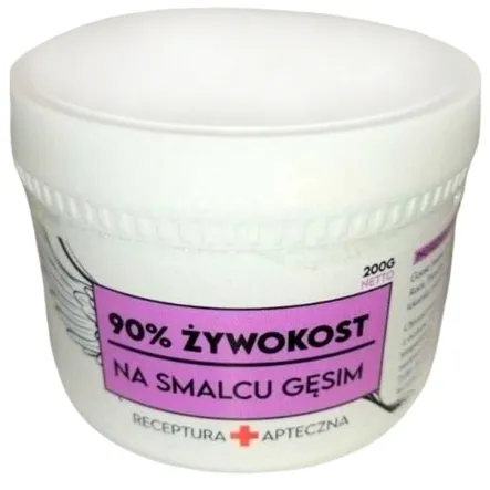 90% Żywokost na Smalcu Gęsim 200 g - Efekt Impex