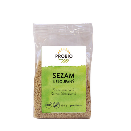 Sezam Niełuskany Bio  Bezglutenowy 150 g  Probio