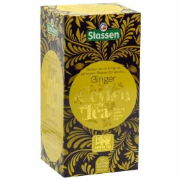 Herbata Czarna z Imbirem Ginger Tea 37,5 g (25 x 1,5 g) - STASSEN