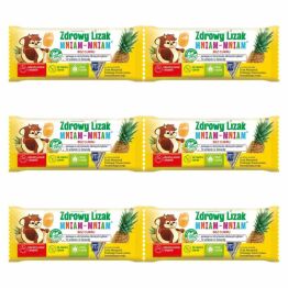 6 x Zdrowy Lizak Mniam - Mniam ANANAS Łezka 6 g - Starpharma