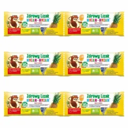 6 x Zdrowy Lizak Mniam - Mniam ANANAS Łezka 6 g - Starpharma