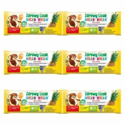 6 x Zdrowy Lizak Mniam - Mniam ANANAS Łezka 6 g - Starpharma