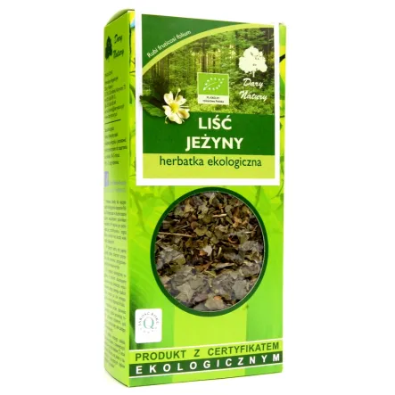 Liść Jeżyny Herbatka Eko 25 G - Dary Natury